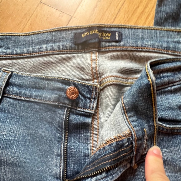 Levis too super low 524  Red Tab Jeans Jr Sz 15M - Picture 5 of 7